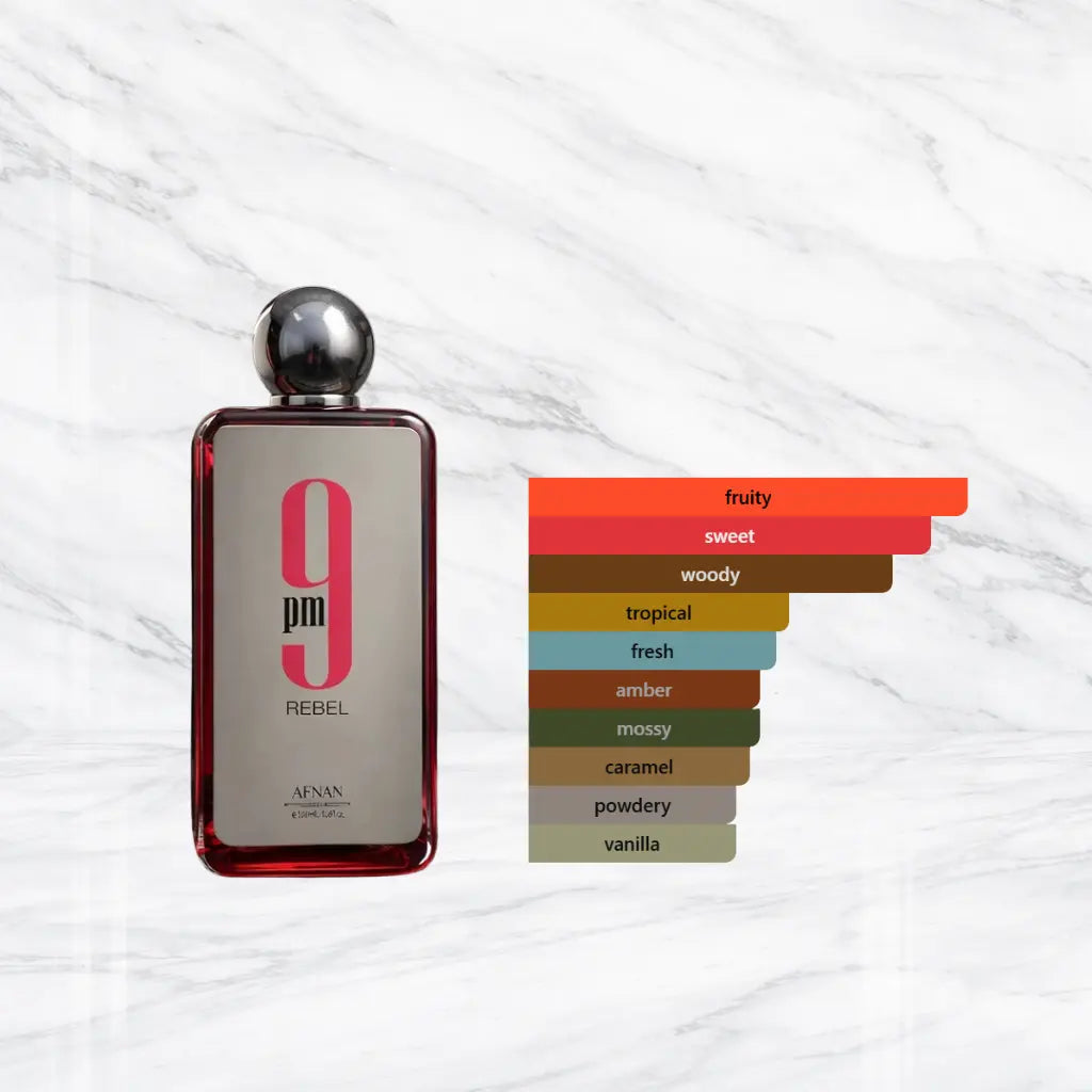 Afnan 9 PM Rebel Eau de Parfum